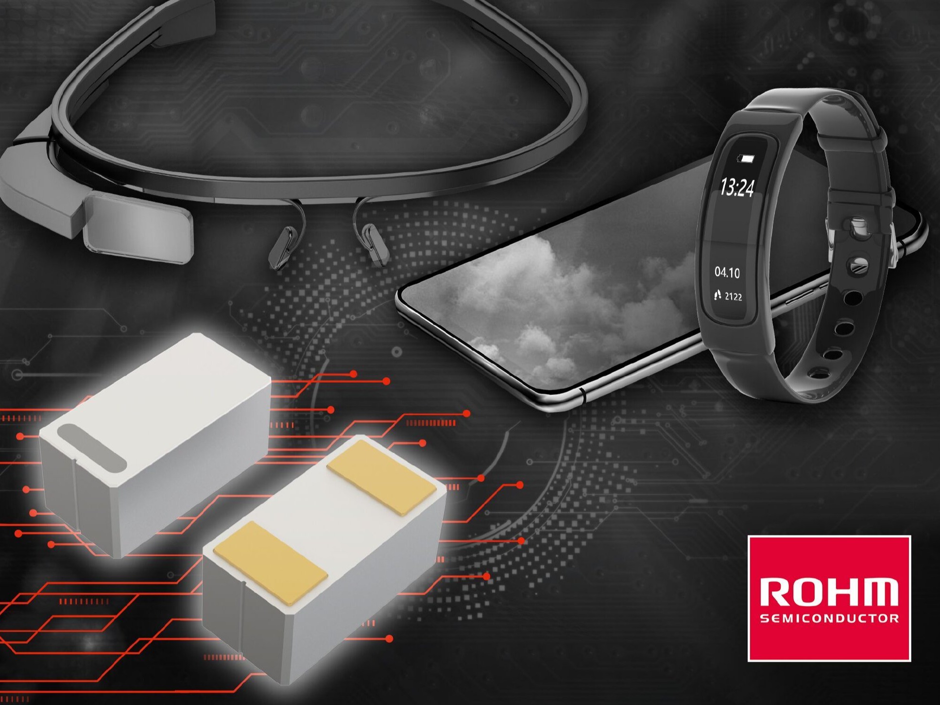 ROHM首次推出硅电容器“BTD1RVFL系列”